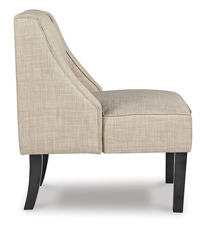 Janesley Beige Accent Chair