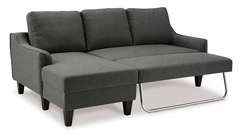 Jarreau Gray Sofa Chaise Sleeper