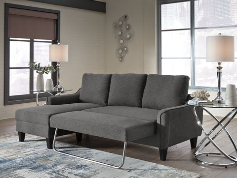 Jarreau Gray Sofa Chaise Sleeper