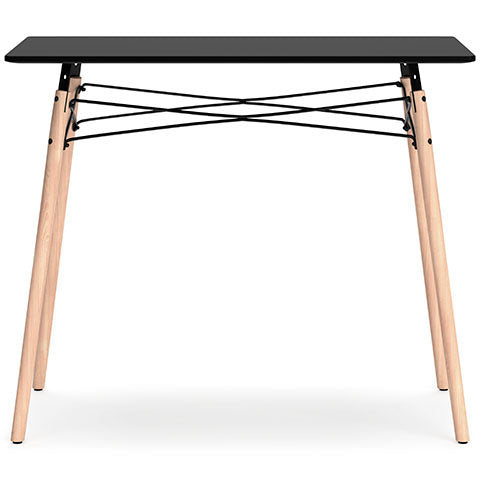 Jaspeni Black Home Office Desk