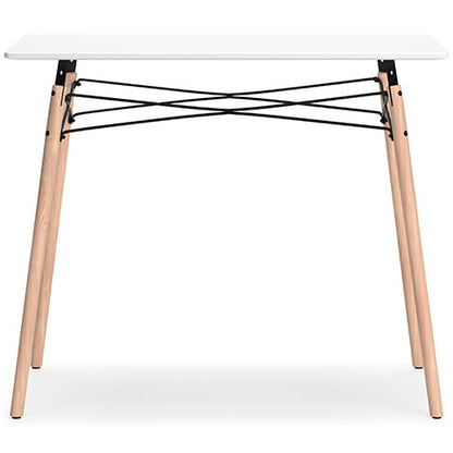 Jaspeni White Home Office Desk