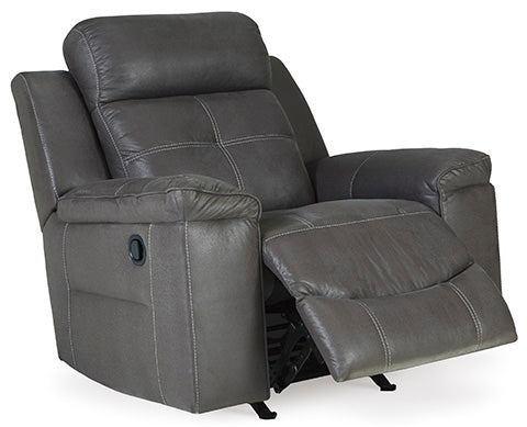 Jesolo Dark Gray Rocker Recliner