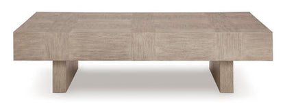 Jorlaina Light Grayish Brown Coffee Table