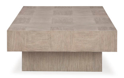 Jorlaina Light Grayish Brown Coffee Table