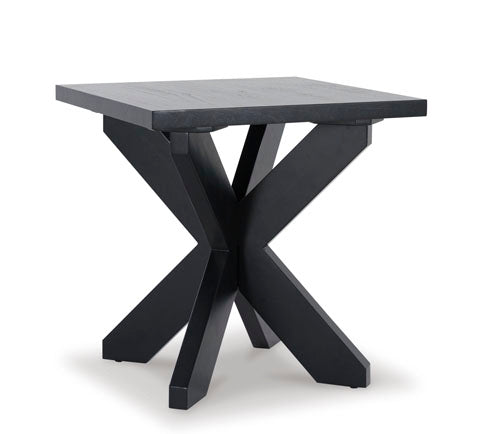 Joshyard Black End Table