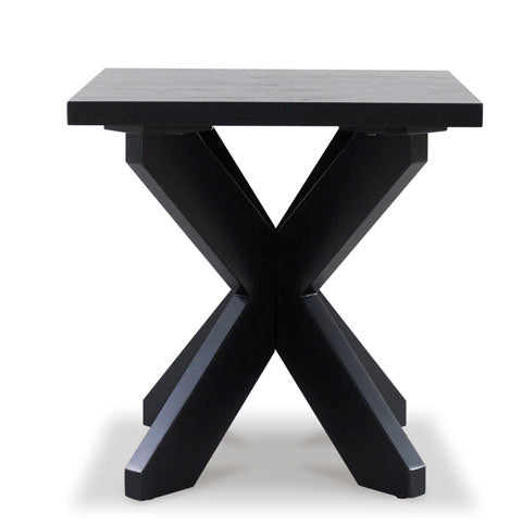 Joshyard Black End Table