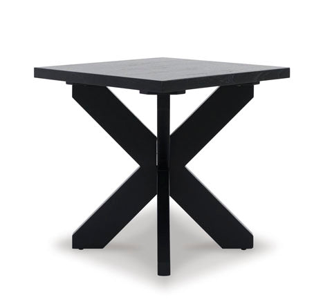 Joshyard Black End Table