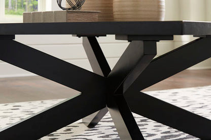 Joshyard Black Coffee Table