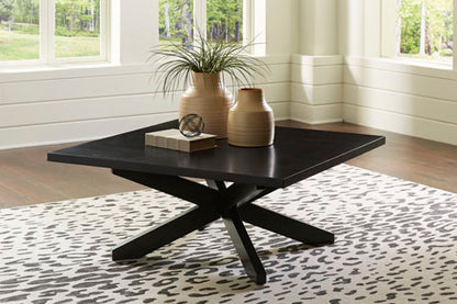 Joshyard Black Coffee Table