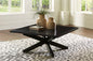 Joshyard Black Coffee Table