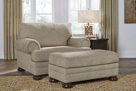 Kananwood Oatmeal Ottoman