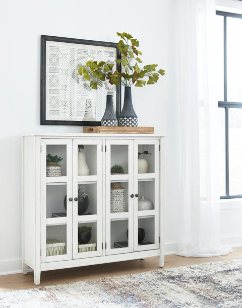 Kanwyn Whitewash Accent Cabinet