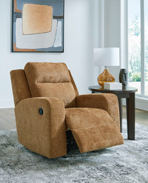 Kanlow Honey Rocker Recliner