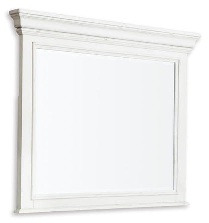 Kanwyn Whitewash Bedroom Mirror