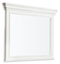 Kanwyn Whitewash Bedroom Mirror