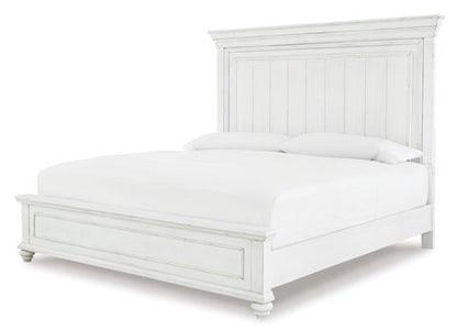 Kanwyn Queen Panel Bed with Storage Bench