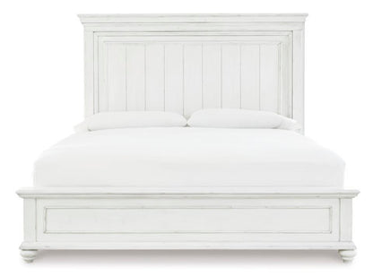 Kanwyn Queen Panel Bed with Storage Bench
