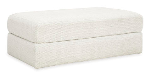 Karinne Linen Oversized Accent Ottoman