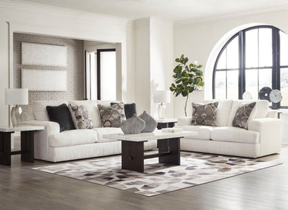 Karinne Linen Sofa and Loveseat Set
