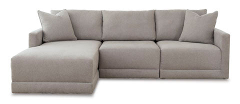 Katany Shadow 3-Piece Sectional with Chaise