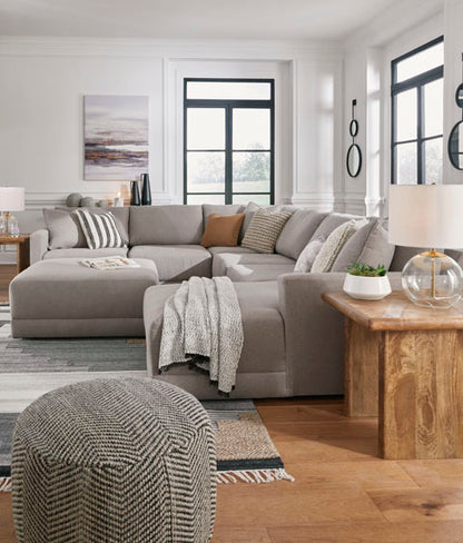 Katany Shadow 6-Piece Sectional with Chaise