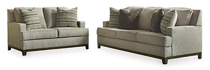Kaywood Granite Sofa and Loveseat Set