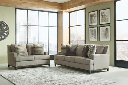 Kaywood Granite Sofa and Loveseat Set
