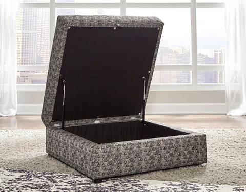 Kellway Bisque Ottoman With Storage