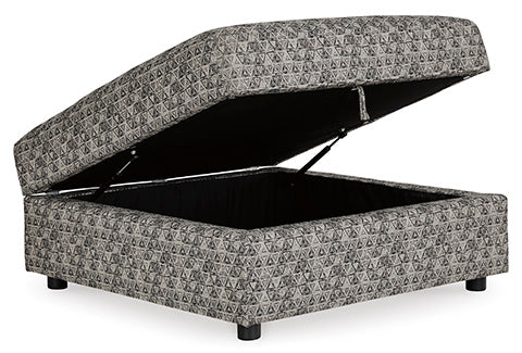 Kellway Bisque Ottoman With Storage