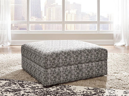 Kellway Bisque Ottoman With Storage