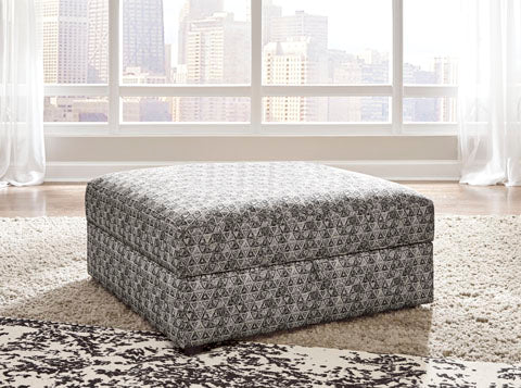 Kellway Bisque Ottoman With Storage