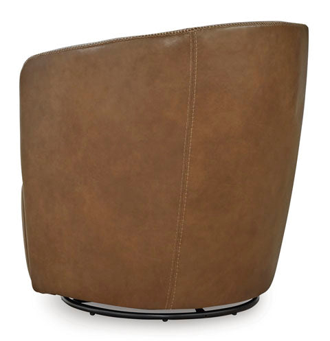 Kierreys Caramel Swivel Chair