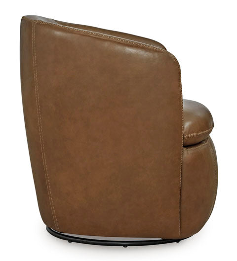 Kierreys Caramel Swivel Chair