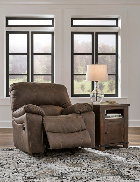 Kilmartin Chocolate Rocker Recliner