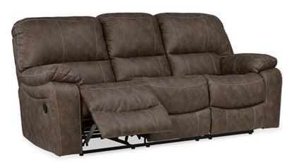 Kilmartin Chocolate Reclining Sofa