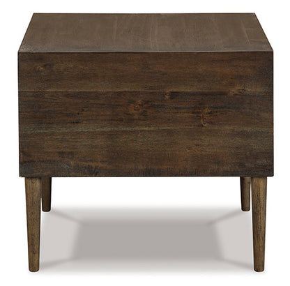 Kisper Dark Brown End Table