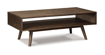 Kisper Dark Brown Coffee Table