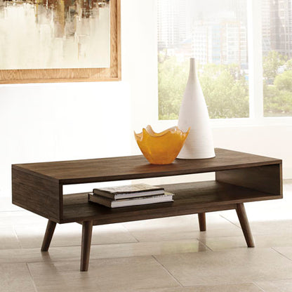 Kisper Dark Brown Coffee Table