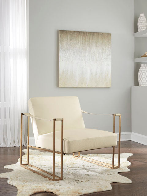 Kleemore Cream Accent Chair