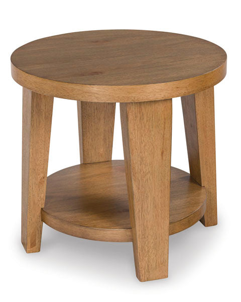 Kristiland Light Brown End Table