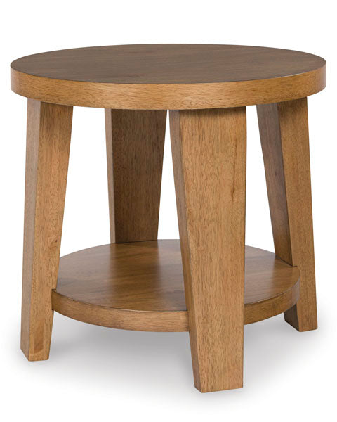 Kristiland Light Brown End Table