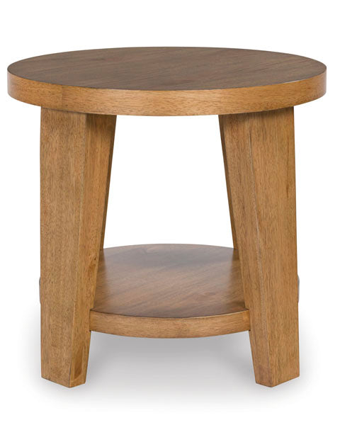 Kristiland Light Brown End Table