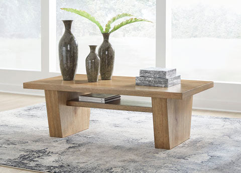 Kristiland Light Brown Coffee Table