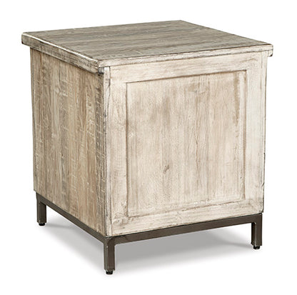 Laddford Whitewash Accent Cabinet