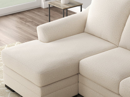 Lango Jute Queen Sofa Chaise Sleeper