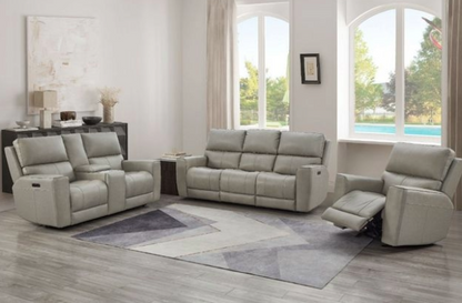 Laredo Power Reclining Loveseat by Leather Italia USA