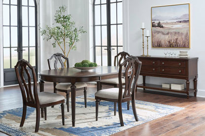 Lavinton Oval Dining Room Extension Table