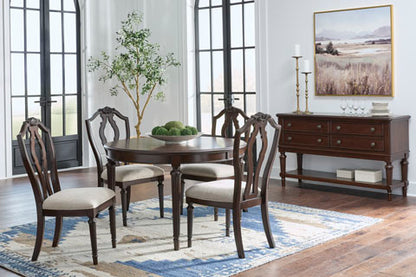 Lavinton 5-pc Oval Dining Room Set
