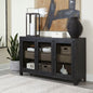 Lenston Black Accent Cabinet