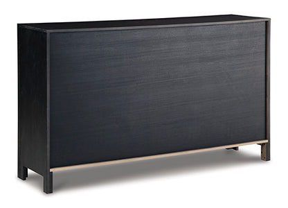 Lenston Black Accent Cabinet